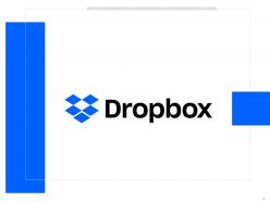 Dropbox investor funding elevator pitch deck ppt template