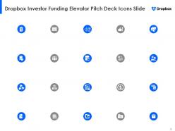 Dropbox investor funding elevator pitch deck ppt template