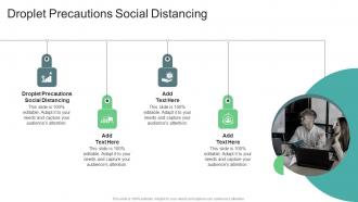 Droplet Precautions Social Distancing In Powerpoint And Google Slides Cpb