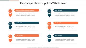 Dropship Office Supplies Wholesale In Powerpoint And Google Slides Cpb