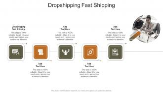 Dropshipping Fast Shipping In Powerpoint And Google Slides Cpb