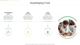 Dropshipping Food In Powerpoint And Google Slides Cpb