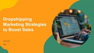 Dropshipping Marketing Strategies To Boost Sales PPT Sample AT