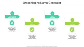 Dropshipping Name Generator In Powerpoint And Google Slides Cpb