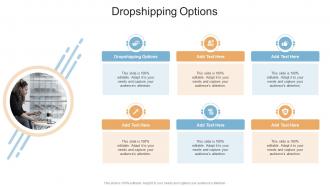 Dropshipping Options In Powerpoint And Google Slides Cpb