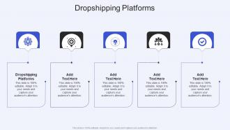 Dropshipping Platforms In Powerpoint And Google Slides Cpb