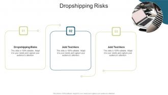 Dropshipping Risks In Powerpoint And Google Slides Cpb