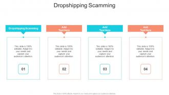 Dropshipping Scamming In Powerpoint And Google Slides Cpb