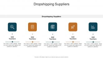 Dropshipping Suppliers In Powerpoint And Google Slides Cpb