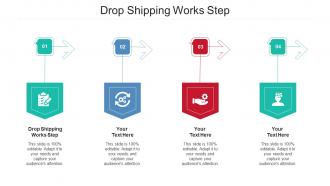 Dropshipping Works Step Ppt Powerpoint Presentation Outline Example Topics Cpb