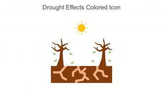 Drought Effects Colored Icon In Powerpoint Pptx Png And Editable Eps Format