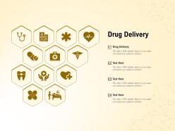 Drug delivery ppt powerpoint presentation slides slideshow