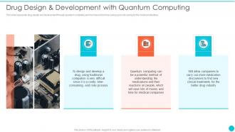 Drug Design And Development With Quantum Computing Quantum Cryptography
