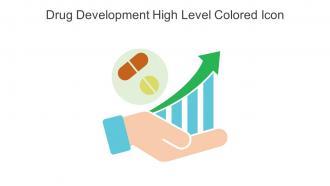 Drug Development High Level Colored Icon In Powerpoint Pptx Png And Editable Eps Format
