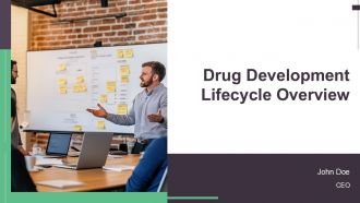 Drug Development Lifecycle PPT Example AT