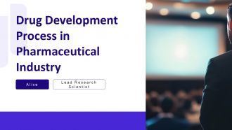 Drug Development Process In Pharmaceutical Industry PPT Example AT