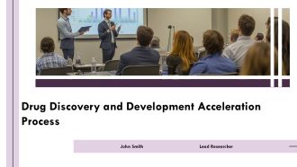 Drug Discovery And Development Acceleration Process PPT Template AT