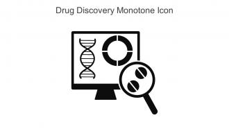 Drug Discovery Monotone Icon In Powerpoint Pptx Png And Editable Eps Format