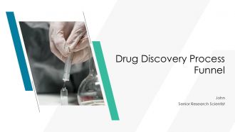 Drug Discovery Process Funnel PPT PowerPoint AT