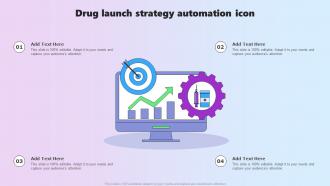 Drug Launch Strategy Automation Icon