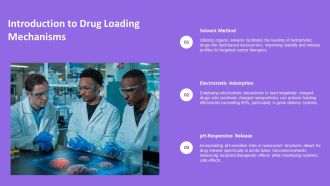 Drug Loading Mechanisms For Nanocarriers PPT Graphics AT Template Professional