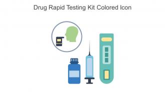 Drug Rapid Testing Kit Colored Icon In Powerpoint Pptx Png And Editable Eps Format