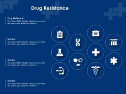 Drug resistance ppt powerpoint presentation portfolio templates
