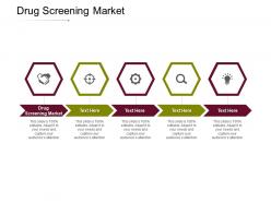 Drug screening market ppt powerpoint presentation portfolio layout ideas cpb