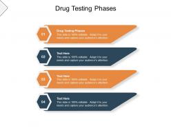 Drug testing phases ppt powerpoint presentation ideas microsoft cpb