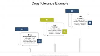 Drug Tolerance Example In Powerpoint And Google Slides Cpb