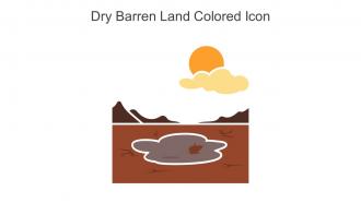 Dry Barren Land Colored Icon In Powerpoint Pptx Png And Editable Eps Format