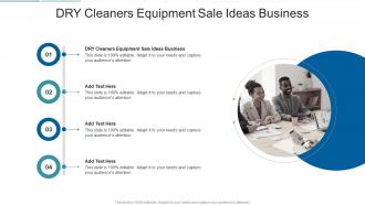 DRY Cleaners Equipment Sale Ideas Business In Powerpoint And Google Slides Cpb