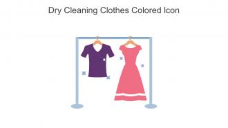 Dry Cleaning Clothes Colored Icon In Powerpoint Pptx Png And Editable Eps Format
