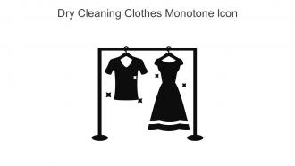 Dry Cleaning Clothes Monotone Icon In Powerpoint Pptx Png And Editable Eps Format