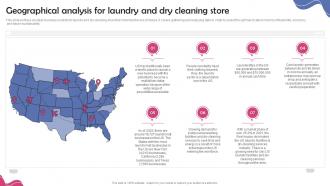 Dry Cleaning Home Delivery Geographical Analysis For Laundry And Dry Cleaning Store BP SS