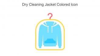 Dry Cleaning Jacket Colored Icon In Powerpoint Pptx Png And Editable Eps Format