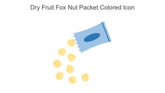 Dry Fruit Fox Nut Packet Colored Icon In Powerpoint Pptx Png And Editable Eps Format