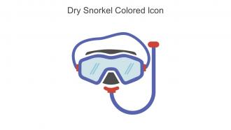 Dry Snorkel Colored Icon In Powerpoint Pptx Png And Editable Eps Format