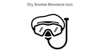 Dry Snorkel Monotone Icon In Powerpoint Pptx Png And Editable Eps Format