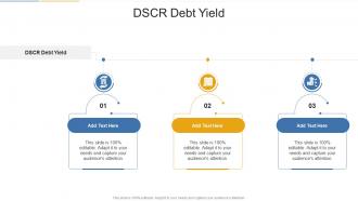 DSCR Debt Yield In Powerpoint And Google Slides Cpb