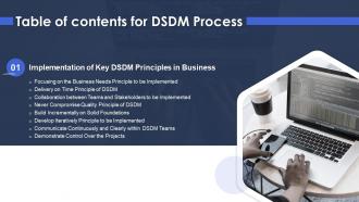 Dsdm Process For Table Of Contents Ppt Slides Designs Download