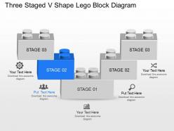 80250641 style variety 1 lego 3 piece powerpoint presentation diagram infographic slide