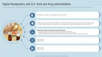 DTx Enablers Digital Therapeutics And US Food And Drug Administration