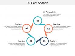 Du pont analysis ppt powerpoint presentation infographic template deck cpb