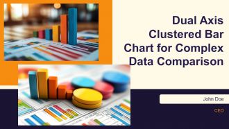 Dual Axis Clustered Bar Chart For Complex Data Comparison PPT Outline AT
