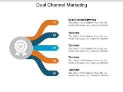 Dual channel marketing ppt powerpoint presentation inspiration introduction cpb