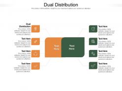 Dual distribution ppt powerpoint presentation file summary cpb