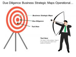 Due diligence business strategic maps operational management execution cpb