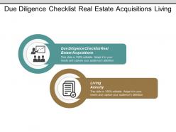 Due diligence checklist real estate acquisitions living annuity cpb