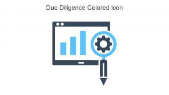 Due Diligence Colored Icon In Powerpoint Pptx Png And Editable Eps Format